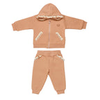 Set 2 pezzi C0295 Rosa polvere