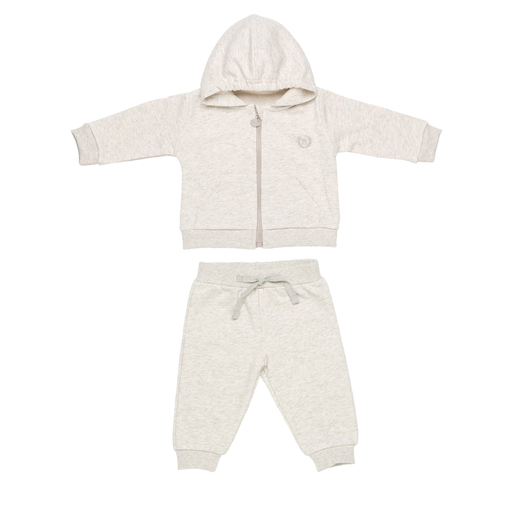 Set 2 pezzi C0296 Grigio melange