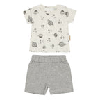 Set 2 pezzi C0290 Grigio melange
