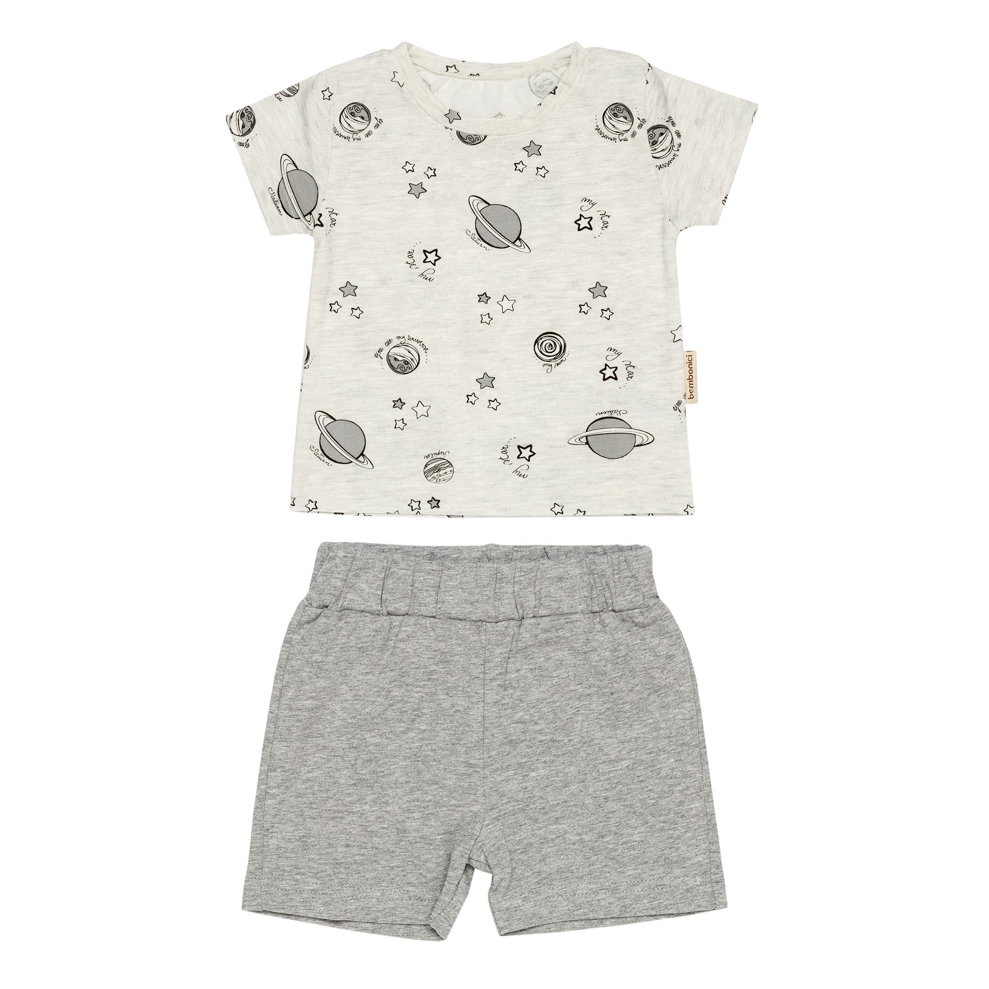Set 2 pezzi C0290 Grigio melange