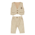 Set 2 pezzi C0283 Beige melange