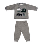 Set 2 pezzi C0304 Grigio melange