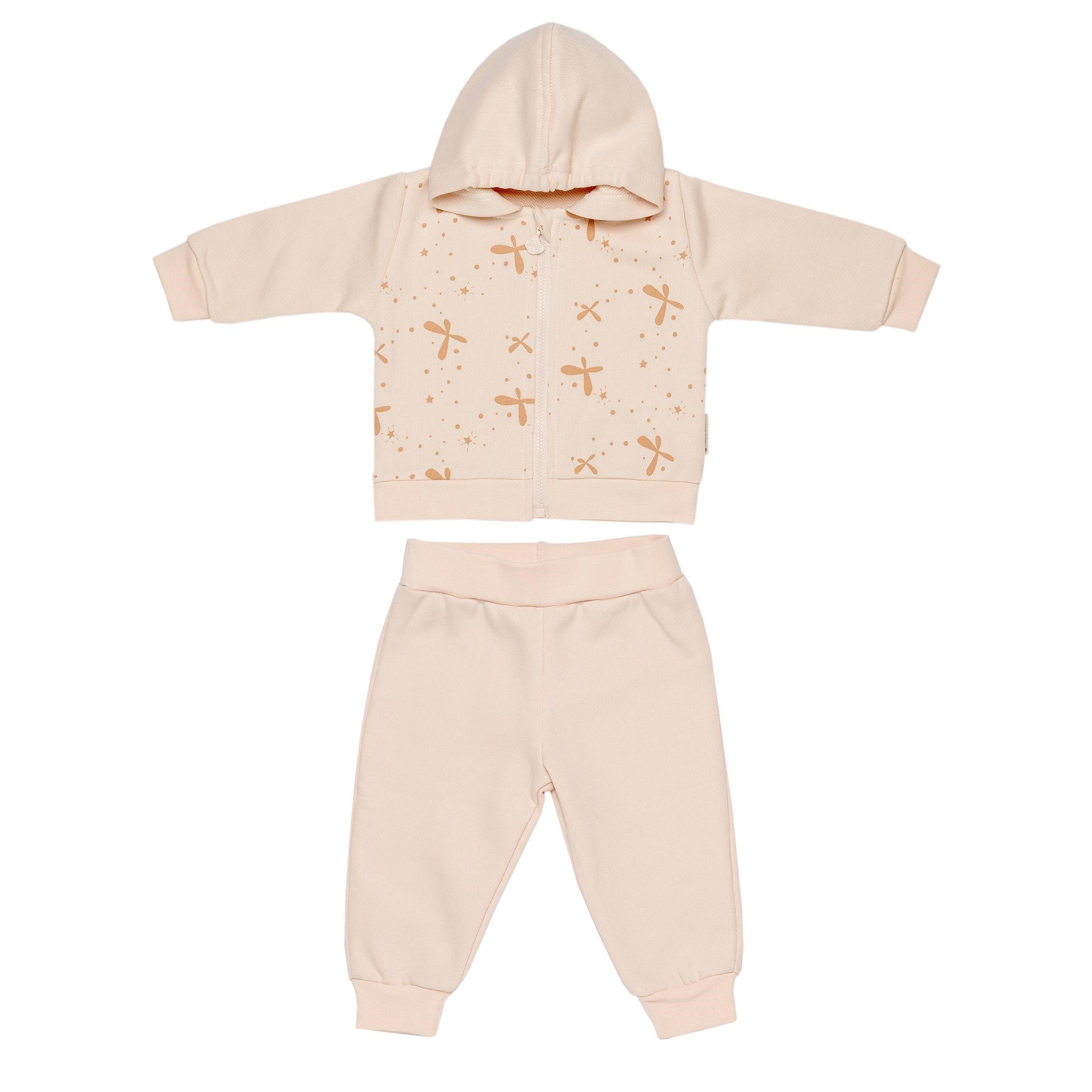 Set 2 pezzi C0282 Rosa