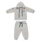 Set 2 pezzi C0197 Grigio chiaro