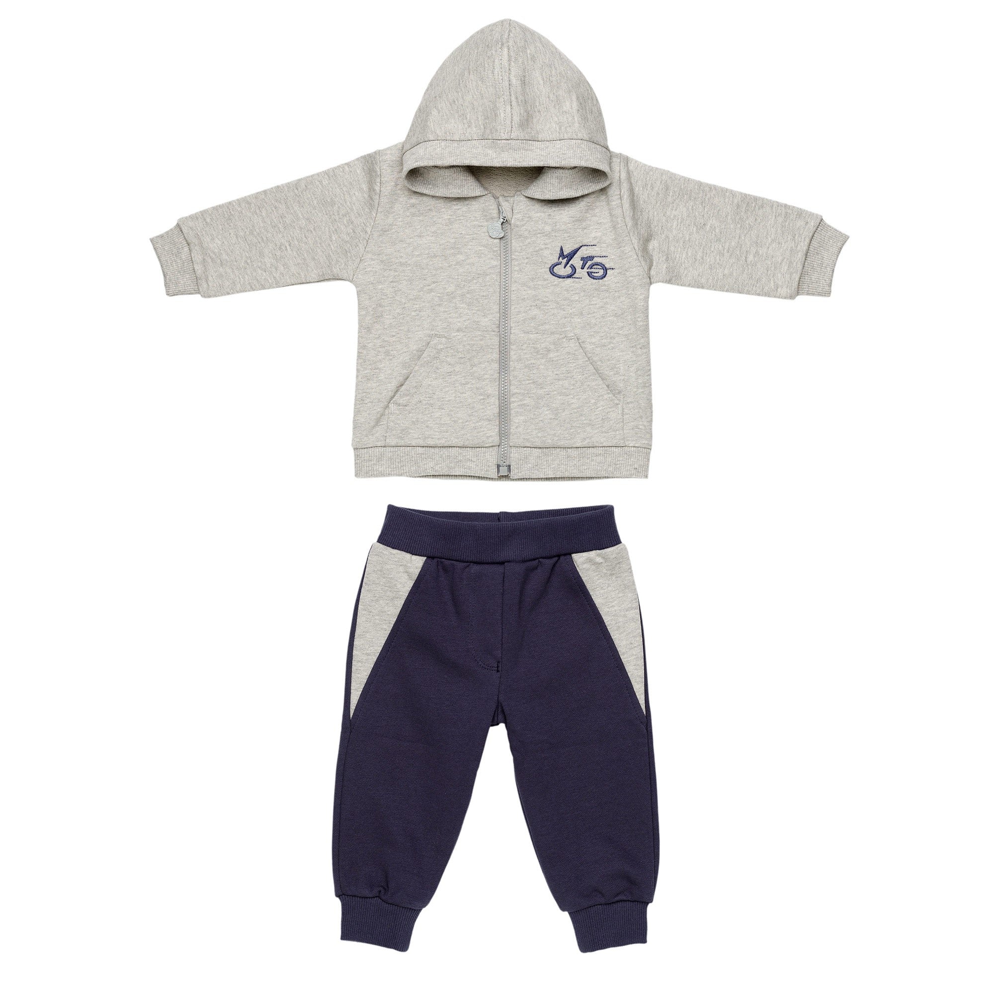 Set 2 Pezzi C0243 Grigio melange