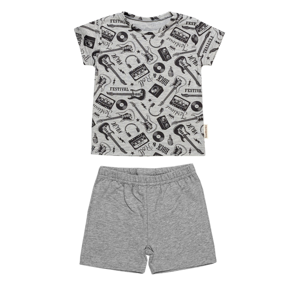 Set 2 pezzi C0249 Grigio melange