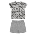 Set 2 pezzi C0249 Grigio melange