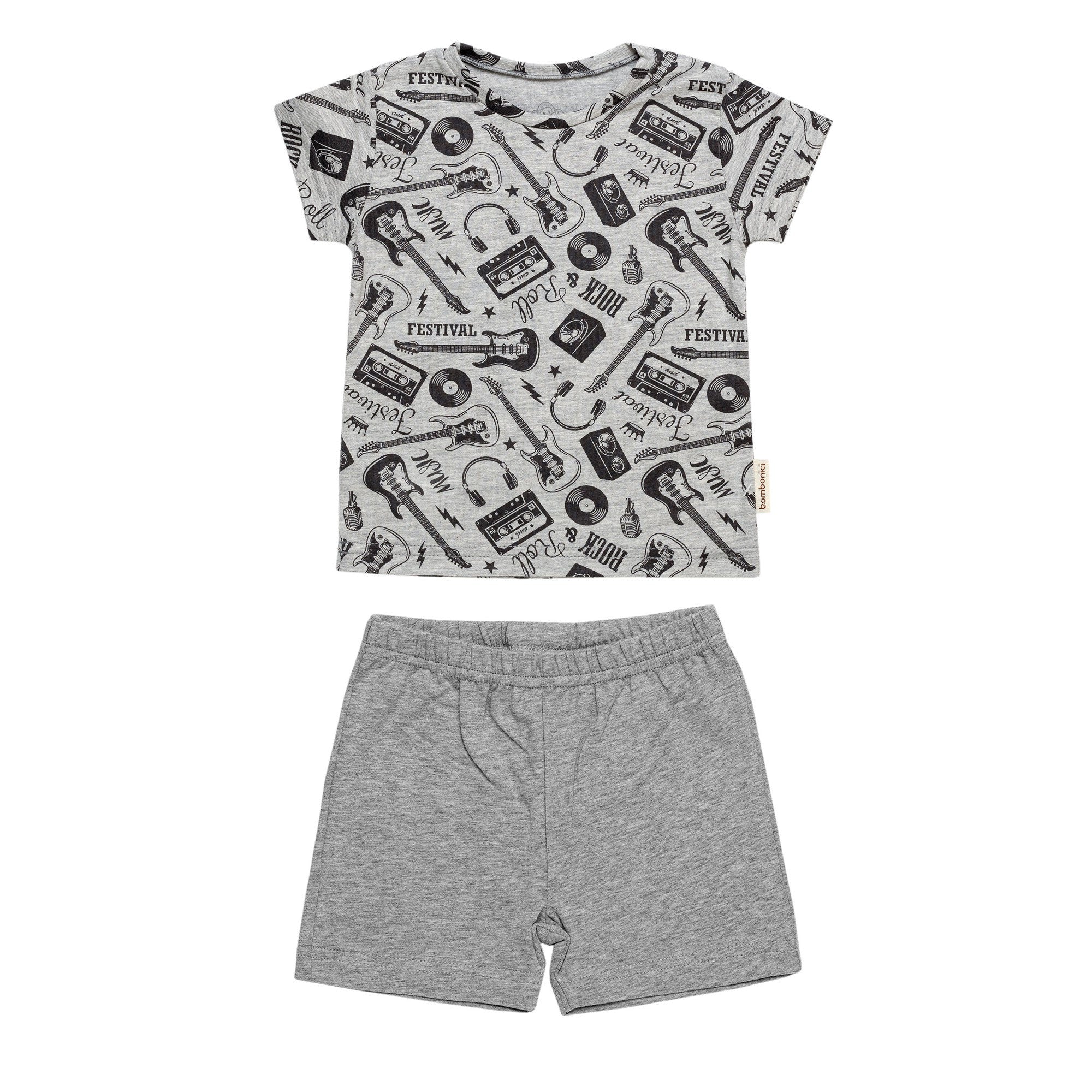 Set 2 pezzi C0249 Grigio melange