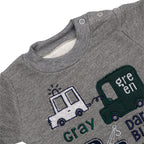 Set 2 pezzi C0304 Grigio melange