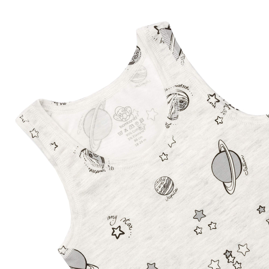 Canottiera A005 Grigio melange