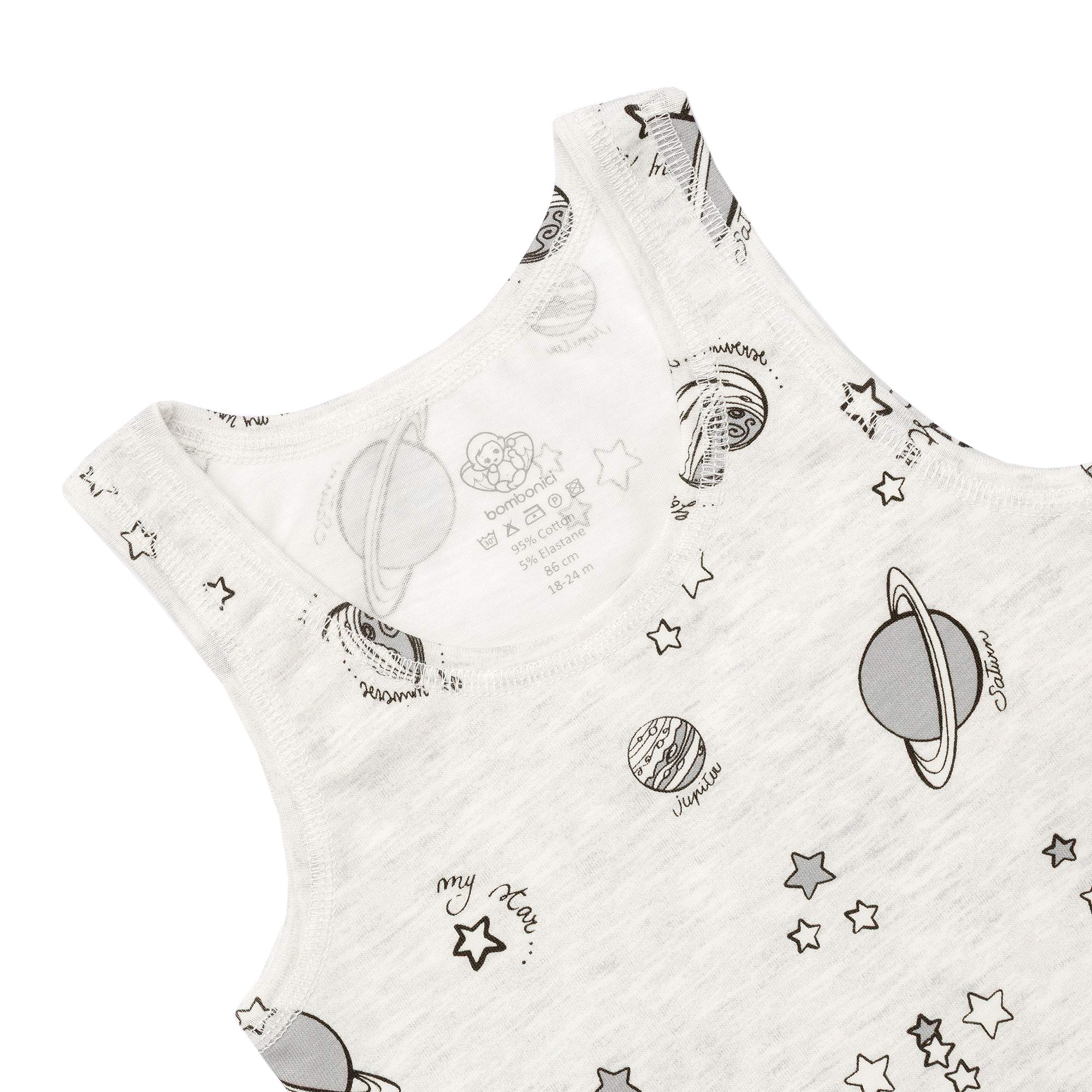 Canottiera A005 Grigio melange