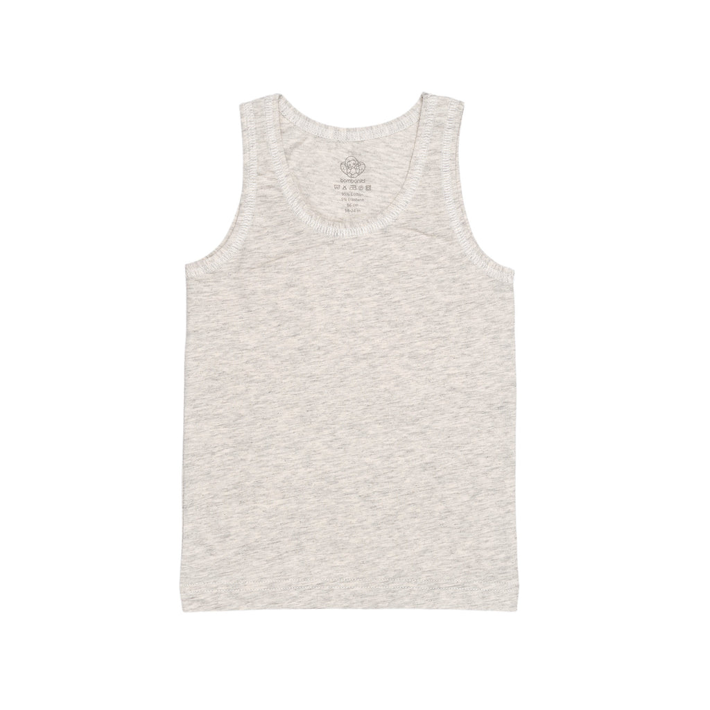Canottiera A013 Grigio melange