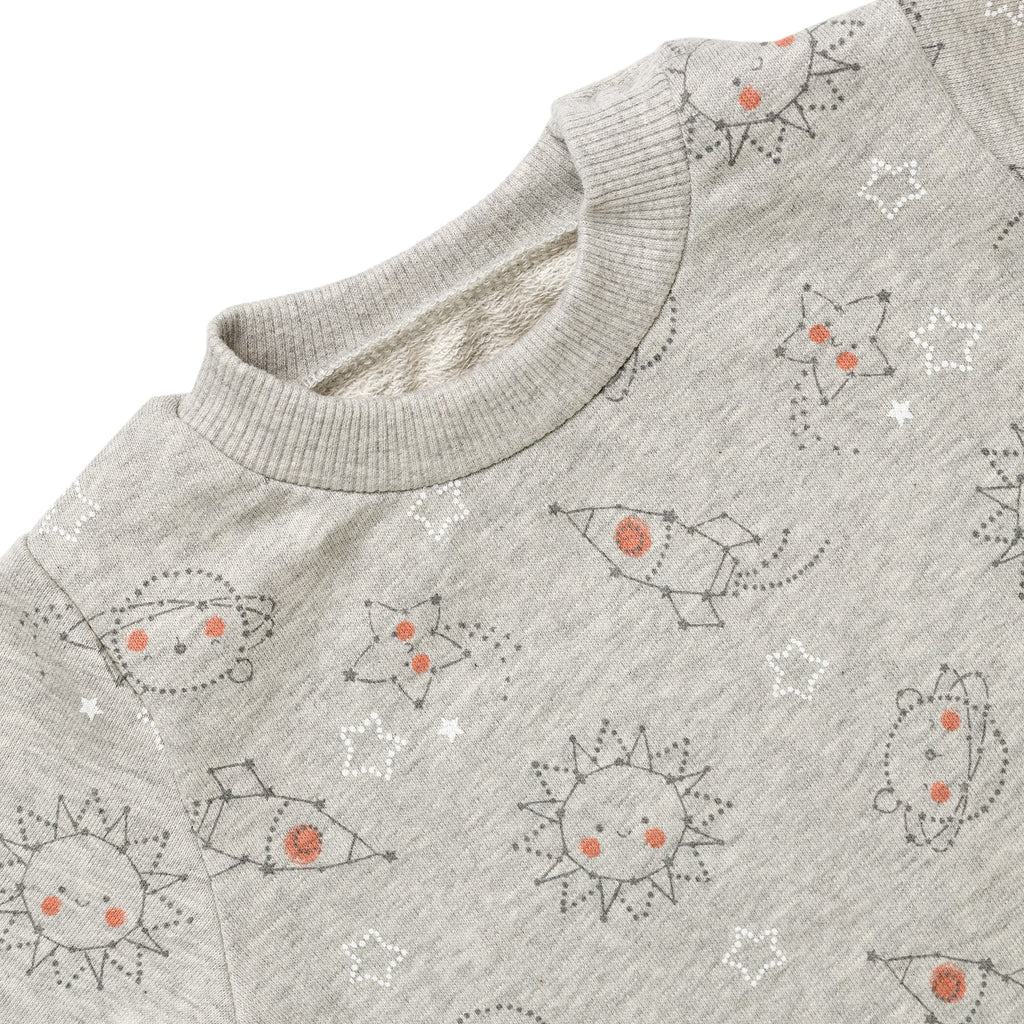 Set 2 pezzi C0235 Grigio melange