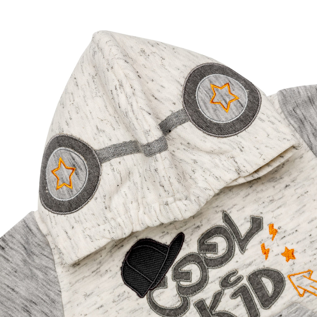 Set 2 pezzi C0245 Grigio melange