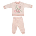 Set 2 pezzi C0259 Rosa melange