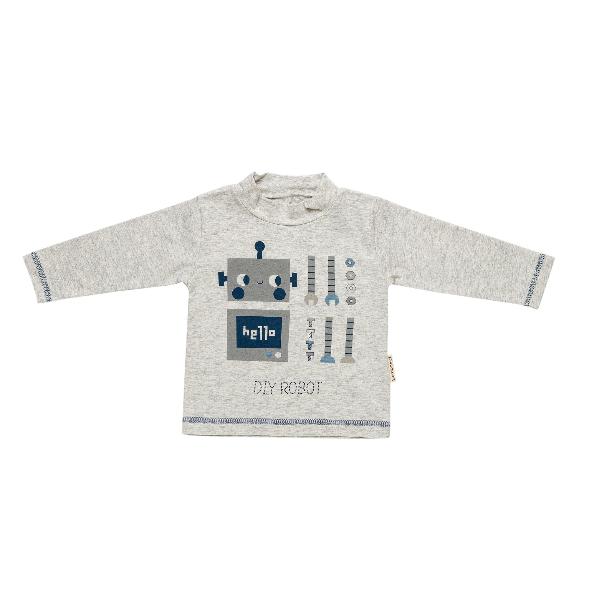 Maglia M528 Grigio melange