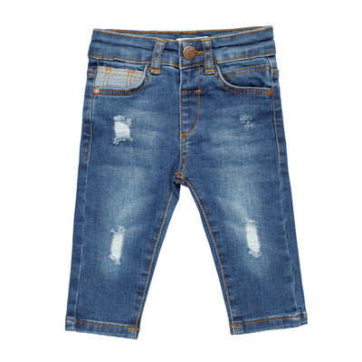 Pantaloni P307 Azzurro