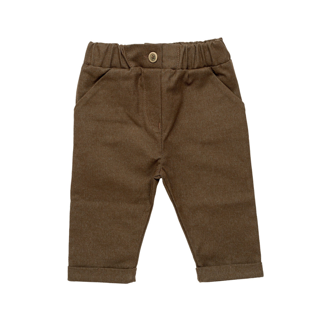 Pantaloni P407 Marrone
