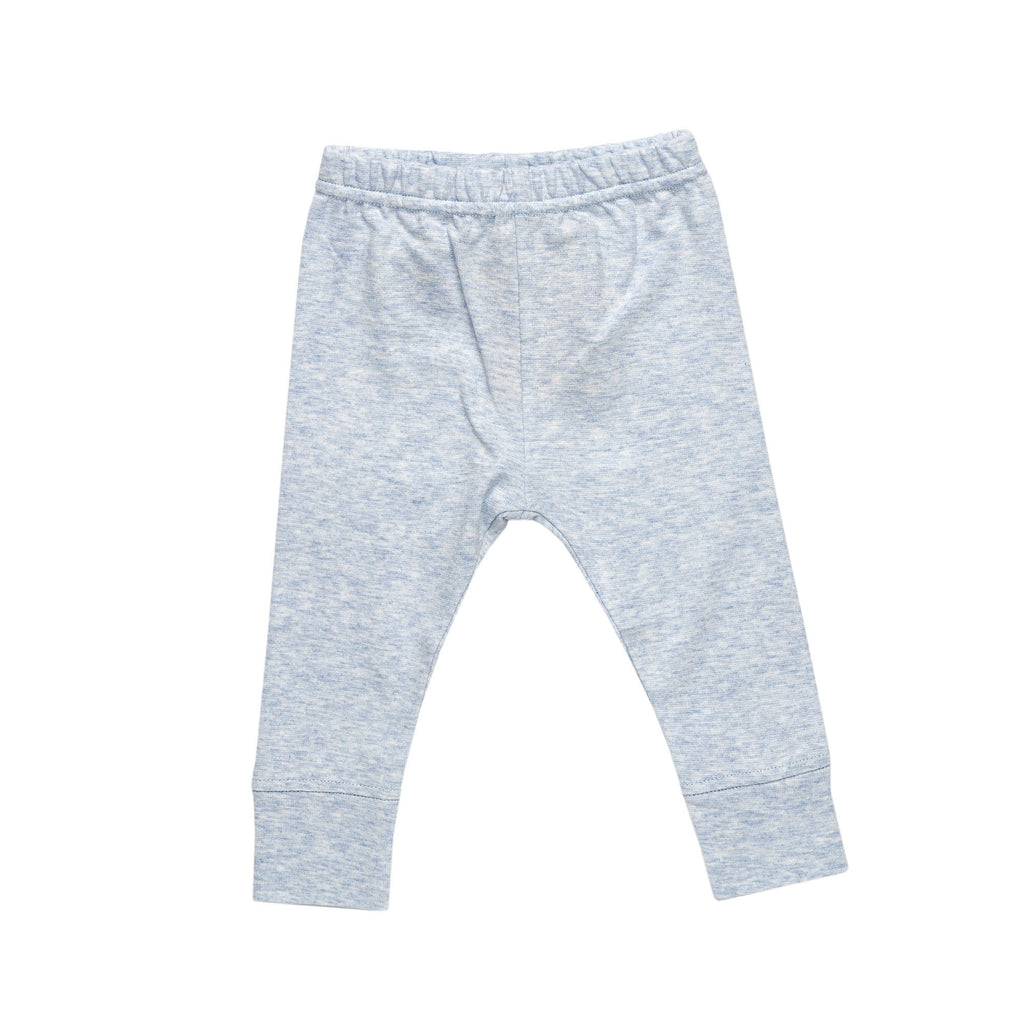 Leggings P421 Blu melange