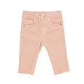 Pantaloni P449 Rosa polvere