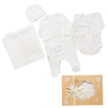 Set neonato 6 pezzi NN0092 Avorio
