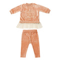 Set 2 pezzi C0298 Rosa polvere