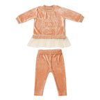Set 2 pezzi C0298 Rosa polvere