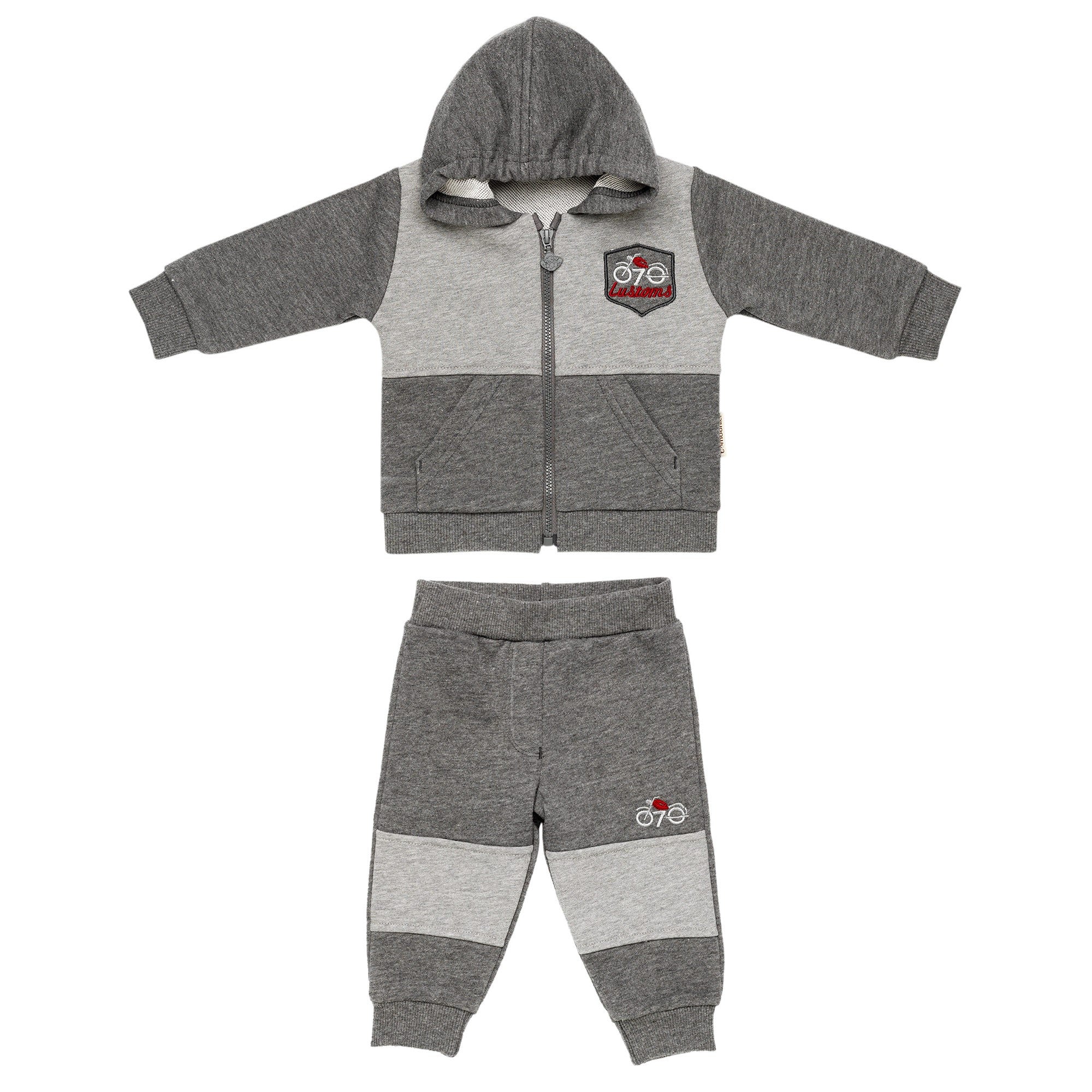 Set 2 Pezzi C0240 Grigio